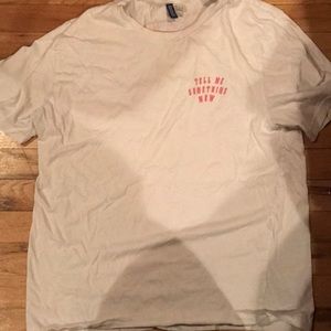H&M Large Tell Me Something New Shirt